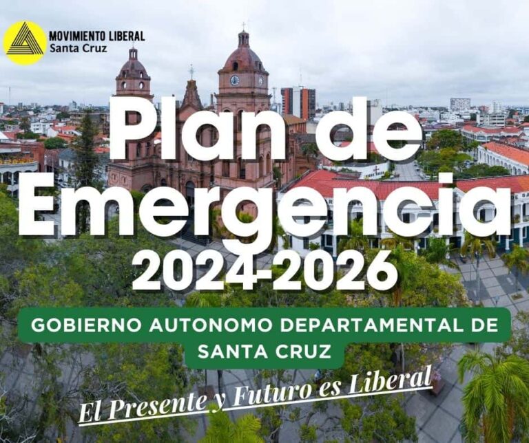 PLAN DE EMERGENCIA 2024 – 2026 – GADSCZ – El presente y futuro es liberal!!!